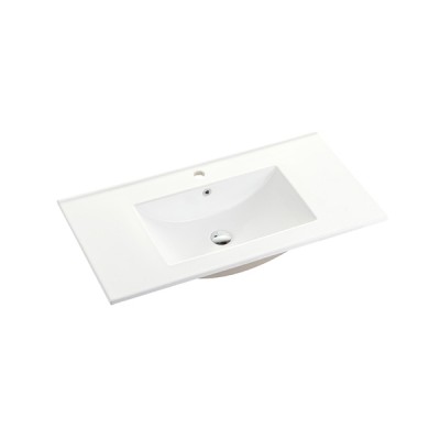 BS9090E Ceramic Basin 900mm with Overflow W910*D465*H175