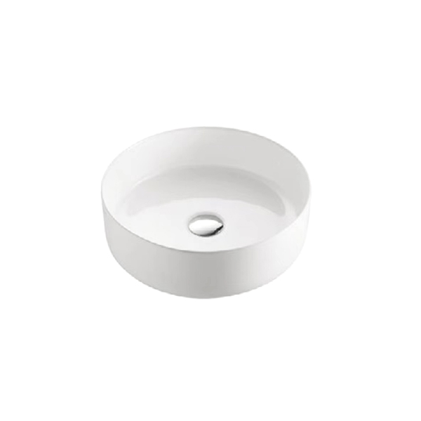 499-40 Art Basin Round – Countertop without Overflow W400*W400*H120