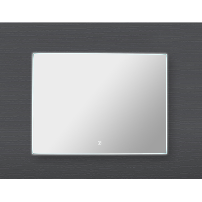 RBLM-1200DE-AC Rectangle LED Mirror with Demister and Frosted Acrylic Edge